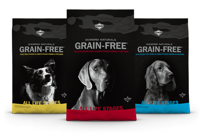 Diamond Naturals Grain-Free Family of Products for Dogs | Diamond Pet Foods