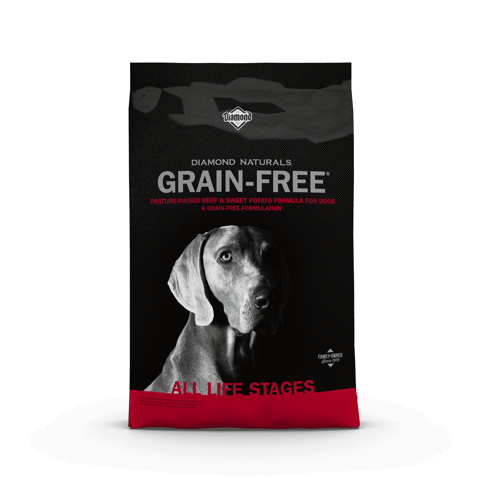 Diamond Naturals Grain-Free PASTURE-RAISED BEEF & SWEET POTATO  Bag